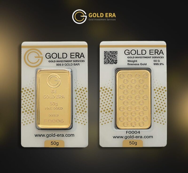 Gold Era Gold 50 Grams Bar 24K
