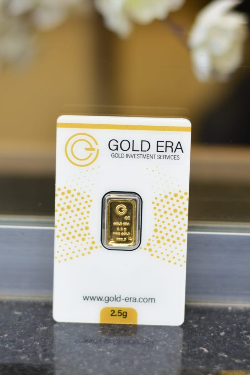 Gold Era 2.5 Gold Grams Bar