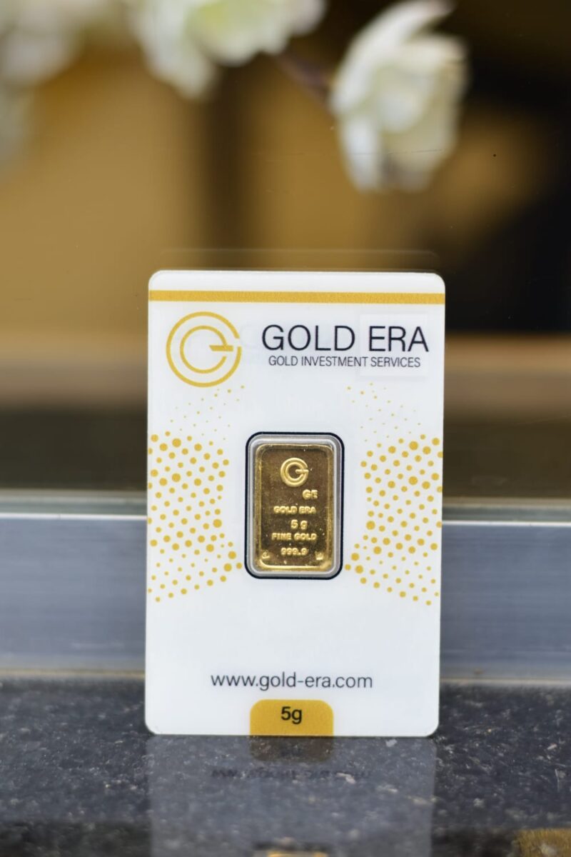 5 Grams Gold Bar 24 K