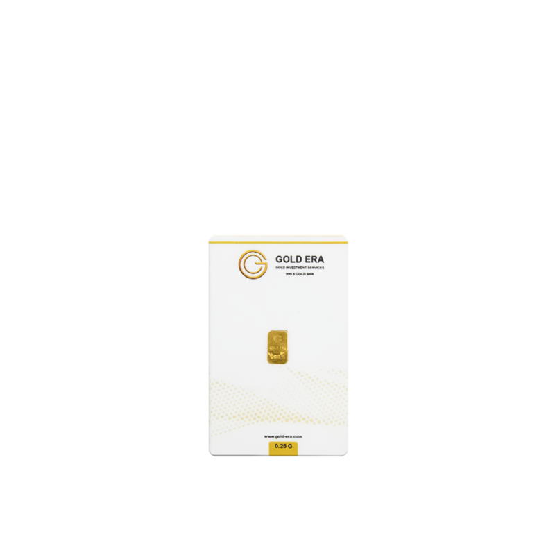 Quarter of a gram gold bar - 24 Karat